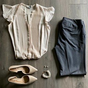 H&M Blush Blouse